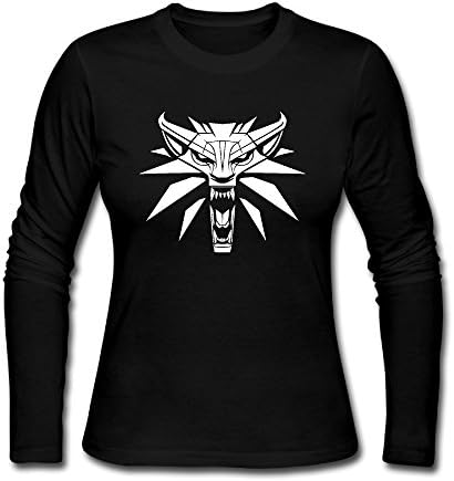 Wolf Head Store569 Girls Long Sleeve Brand New Wolf Head T-shirt Great Funny