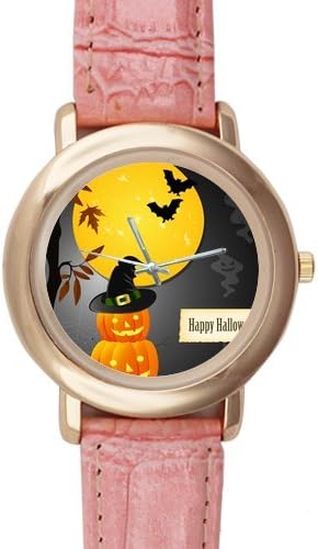 Unicorn Printing High Quality Of Plastic Quartz Lady's Pink Wrist Watch