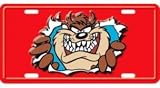 Taz License Plate Stamped Aluminum