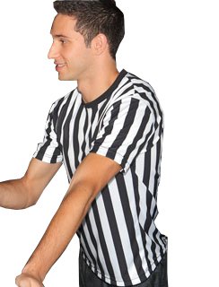 Brightline Men's Crewneck Referee Bar Shirt