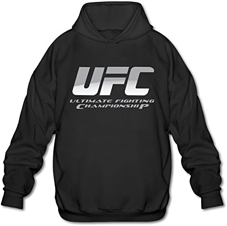 Men's UFC Ultimate Fighting Championship Logo Hoodies Black