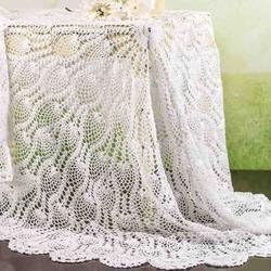 Factory Direct Craft® 60 Inch Vintage Look Cotton Crocheted Round Cotton Tablecloth for Weddings, Parties, Home Decor