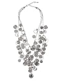 Marciano Carrie Coin Necklace, BLACK