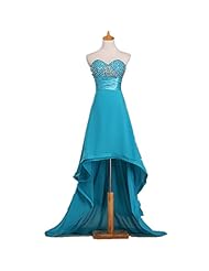 Plus Size Junior 2015 Sequined Beaded Sleeveless Chiffon Sweetheart Prom Dress 