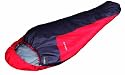 HIGH PEAK Leichtgewicht Schlafsack Lite Pak800, rot/dunkelgrau (23282)