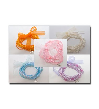 CTR Multi-strand Pearl Bracelet, CTR Charm, Ships in Assorted Colors Pink, Purple, Blue, Orange, and White... One Size Fits All... Perfect for Girls, Young Women, Wifes, and Mothers... Birthday, Christmas Gift... Choose the Right Bracelet Perfect for Any LDS Girl or Woman... Primary, Young Womens, Relief Society