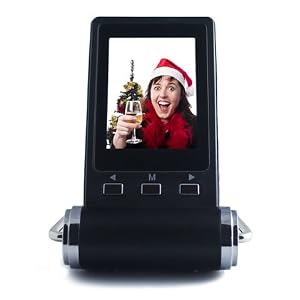BV 2.4'' INCH LCD TRAVEL DESKTOP DIGITAL PHOTO FRAME WITH CLOCK,Calendar & 16MB Memory 33 Pictures.