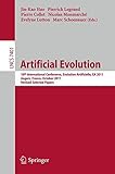 Artificial evolution : 10th International Conference, Evolution Artificielle, EA 2011, Angers, France, October 24-26, 2011 : revised selected papers