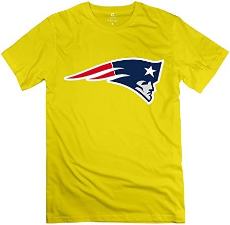 Men's NFL New England Patriots Tshirts XXL Yellow