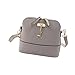 Outtop Women Messenger Bags Vintage Small Shell Leather Handbag Casual Bag (D)
