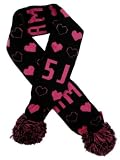 キッズ・5JAM（ファイブ・ジャム）・ポンポン付きニットマフラー（女の子-子供用）スキーウェア小物にもど