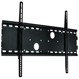 Ultra Slim SOLID STEEL FIXED BLACK 42" INCH Toshiba Regza 42AV635DB Screen TV LCD PLASMA Wall Mount Bracket