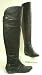 Damen Langschaft Overknee Stiefel schwarz