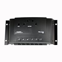 Instapark® PRS-3030 PWM 12V/24V 30 Amp Solar Power Charge Controller, 360W/720W