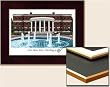 Mary Washington College Collegiate Laminated Collegiate 18x14 Lithograph