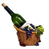 Grapes with Basket Decorative Wine Bottle Holder