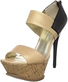 Jessica Simpson Women’s Vadio Platform Pump,Pearlized Sand/Pearlized Sheep,7.5 M US