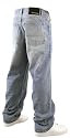 "Urban Classics" Designer-Hose "Basic Jeans" hellblau sandblasted