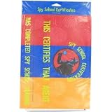 Spy school certificates 12 pack (Available in a pack of 36)