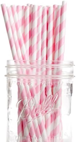 Candy Stripe Cake Pop Sticks - Pink