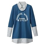 ビター　シロップ（bitter syrup） シャツ（カットソーレイヤードシャツ） レディス