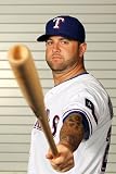 Surprise, AZ - February 28: Texas Rangers Photo Day - Mike Napoli Photographic Poster Print by Jamie Squire, 12x18