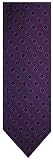 Men's Tommy Hilfiger Neck Tie 100% Silk Purple/Blue Blend