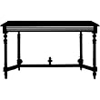 Trompe L'Oeil Black and White Silhouette Wall Console or Table