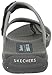 Skechers womens Reggae - Rasta Flip-slop Sandals Flip Flop, Grey, 7 US