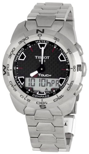 Tissot Men's T0134204420100 T-Touch Expert Titanium Analog-Digital Watch