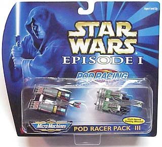 Star Wars Episode 1 Micro Machines Pod Racer Pack III: Dud Bolt, Mars Guo