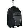 Travelers Club BLACK/GREY ROLLING BACKPACK - 20.0