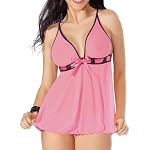 Escante Women’s PlusSize Surprise Back Detail Chemise