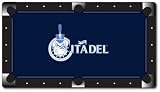 The Citadel Bulldogs Pool Table Felt 9'