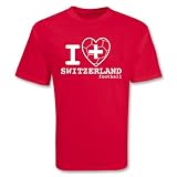 I Heart Switzerland Soccer T-Shirt