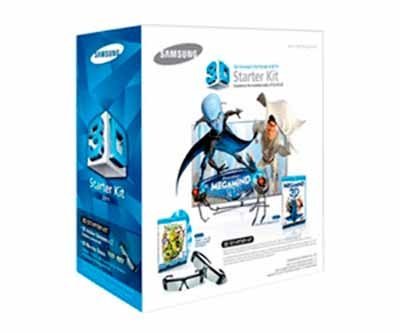 Samsung SSG-P3100M/ZG2 3D-Starter-Set inkl. Megamind (3D-Blu-Ray, 2x 3D-Brille)