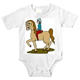 Onesie with lady, humans, human, body, individuals, people, individual, horse, woman, persons, riding, person