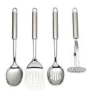 4 Piece Stainless Steel Utensils Set