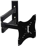 VideoSecu Articulating Tilt Swivel TV LCD Wall Mount for VESA 50X50 75X75 100X100 200x100 200X200 Display-66lbs Loading Capacity