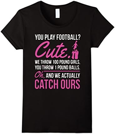 Women's Cheerleading Funny T-Shirt Small Black