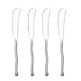 Gourmet Settings Exotique Platinum Stainless Steel Spreaders set of 4