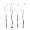 Gourmet Settings Exotique Platinum Stainless Steel Spreaders set of 4