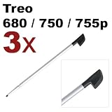 3-Pack Stylus for Palm Treo 680 / 750 / 755p, Metal