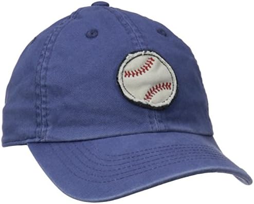 Life is good Boy's Tattered Chill Baseball Cap, Darkest Blue, Small