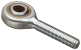 RBC Heim Bearings HML4C 0.2500″ Bore, .2500-28 Threads, Left Hand Thread, Male Rod End Bearing, 4 Piece Metal-To-Metal