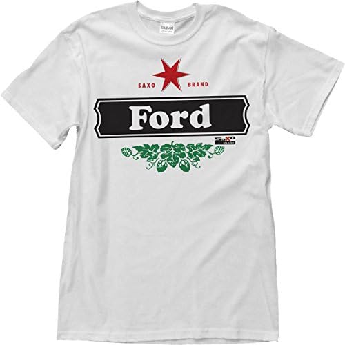 Ford - Fan Brew Type T-Shirt - White Medium