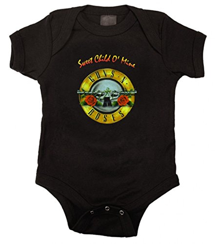 Guns and Roses Bullet Baby Creeper Romper