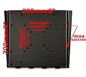 VideoSecu Flush Universal Arm TV Wall Mount Fits LG 42LH20 42LH30 37LF11 37LH30 37LH20 26LH20 26LU55 LCD Plasma Flat Panel Screen Monitor TV Brand New 1QG