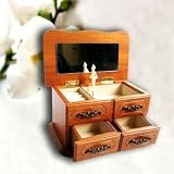 Wooden Music Jewelry Box / Jewelry Music Box / Jewelry Case, Gift Idea