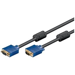 Wentronic Monitorverl�ngerung (15-polig HD Stecker auf 15-polig HD Buchse, XGA, SVGA) 3m schwarz